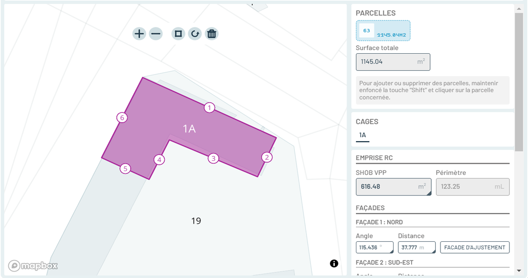 Emprise au sol de votre projet