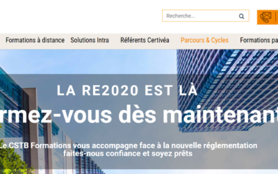 RE2020 : GoBuild! intervenant officiel du programme de formation CSTB